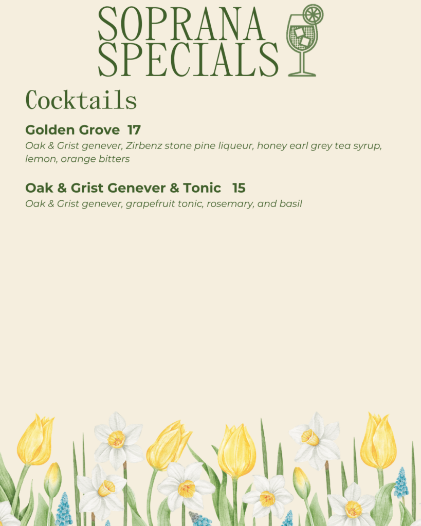 Soprana Specials 1